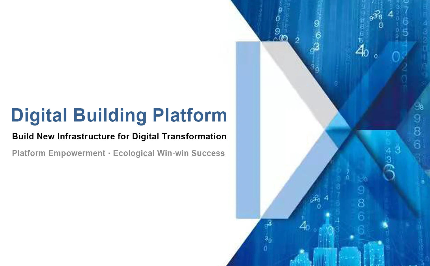 Digital Building Platform White Paper 
(Compact Edition)