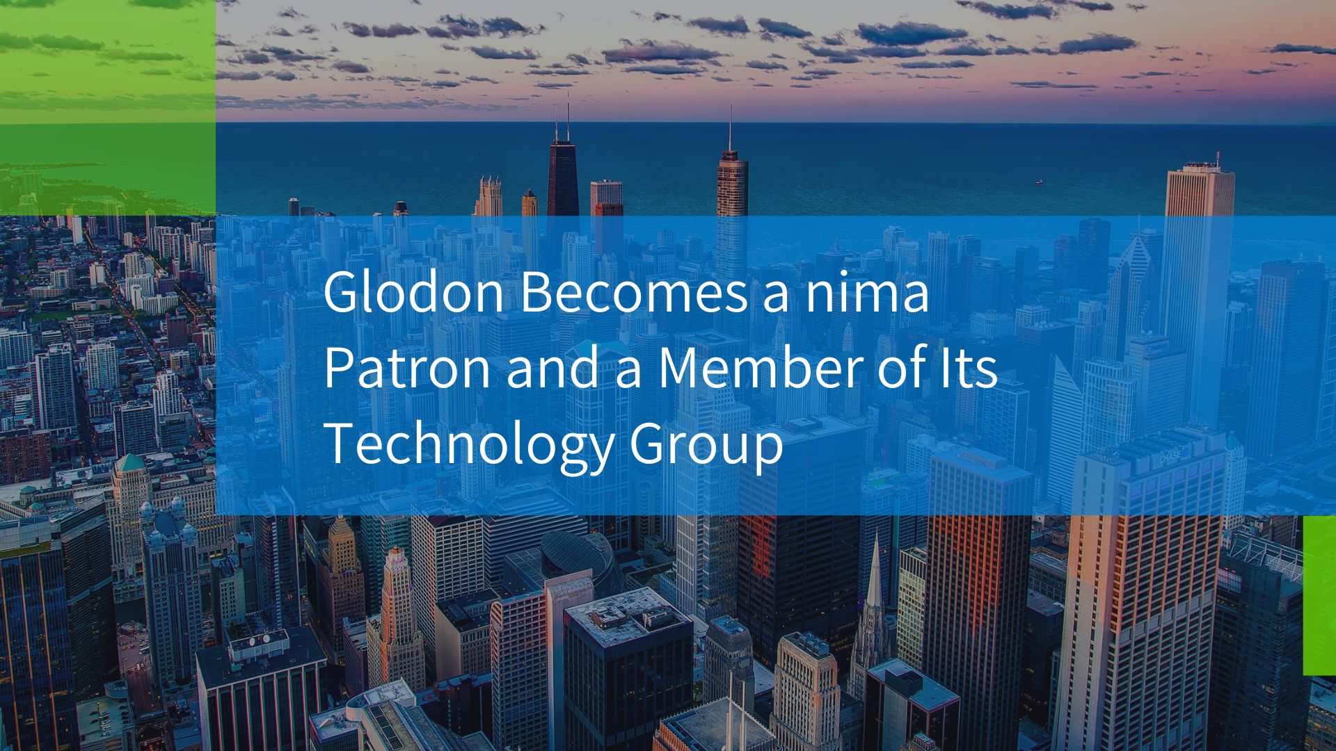 Glodon Becomes a nima Patron and a Member of Its Technology Group