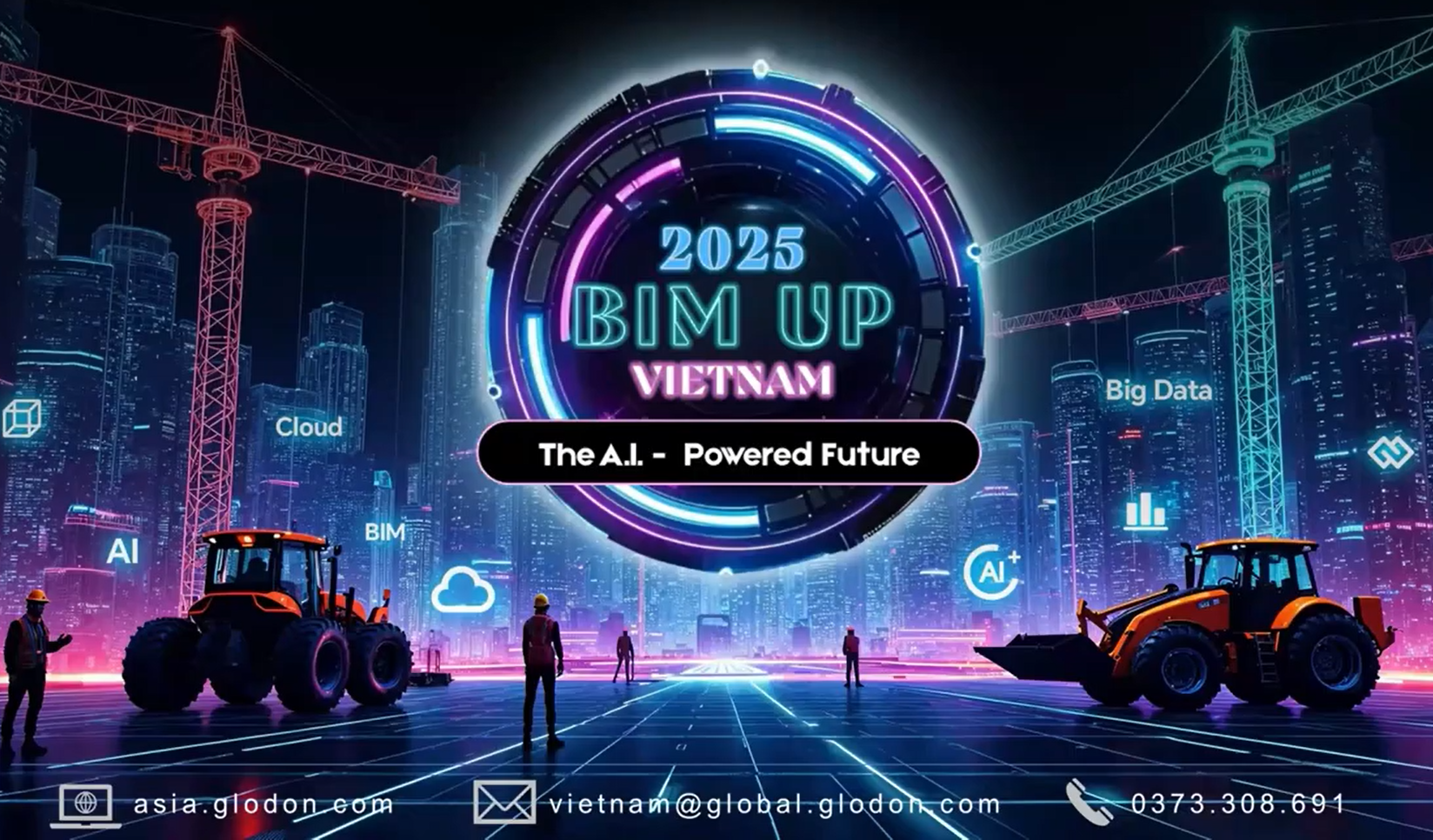 Glodon Hosts BIM UP Vietnam 2025, Accelerating BIM Transformation with AI-Driven Solutions